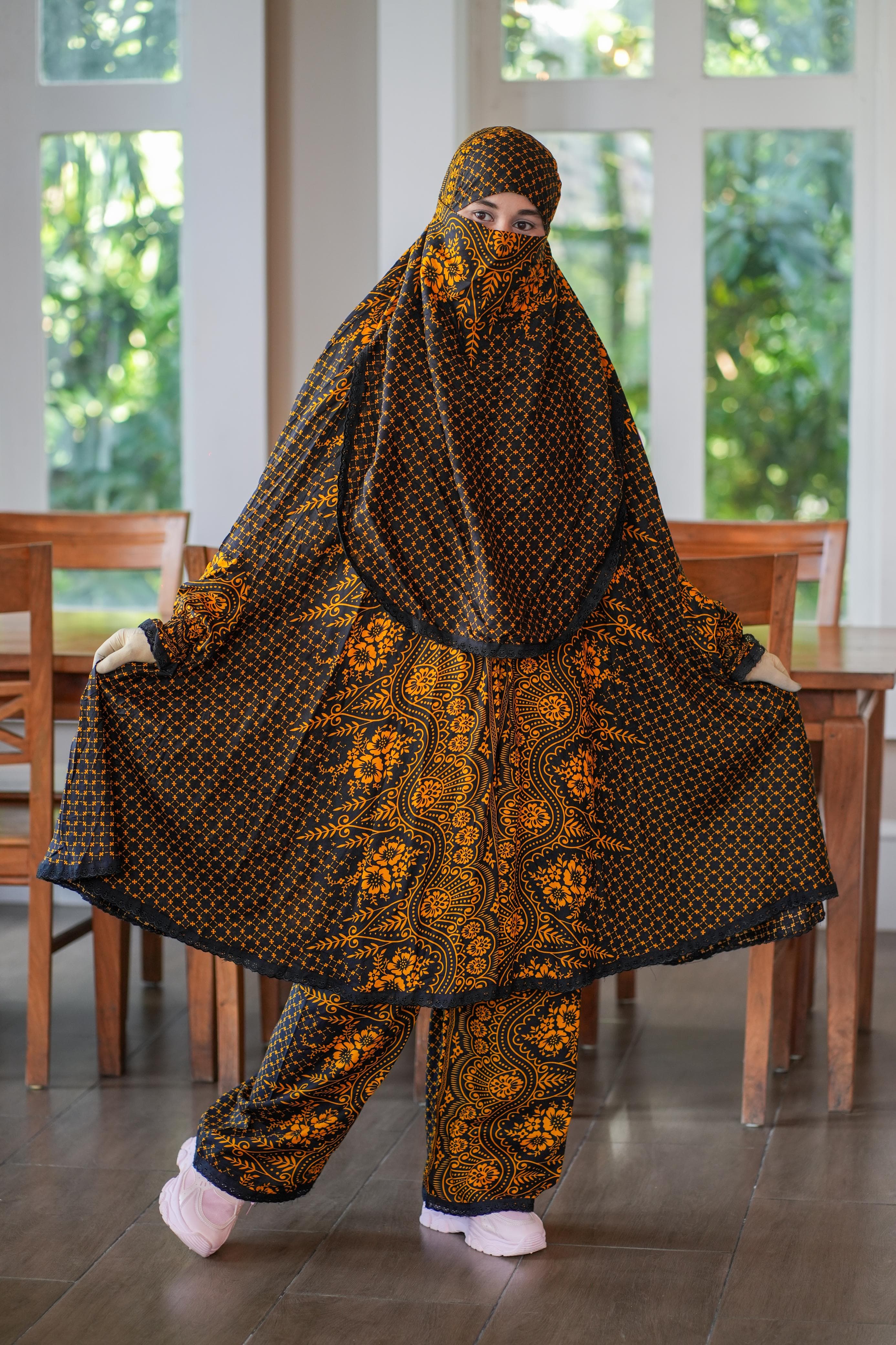 Plazo Khimar Set | 010