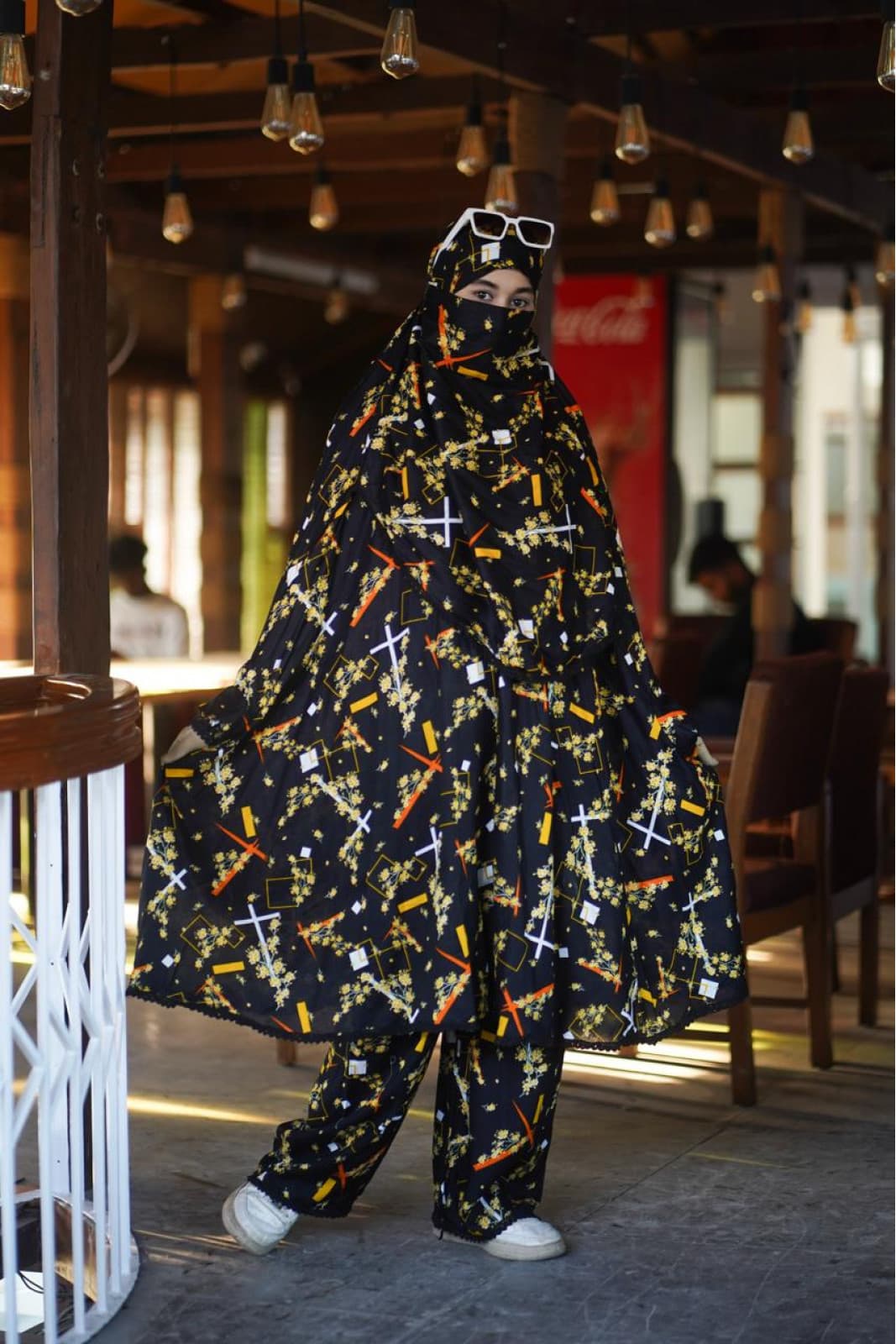 Stylish Premium Ready-to-Wear Khimar-Palazzo Set | 004