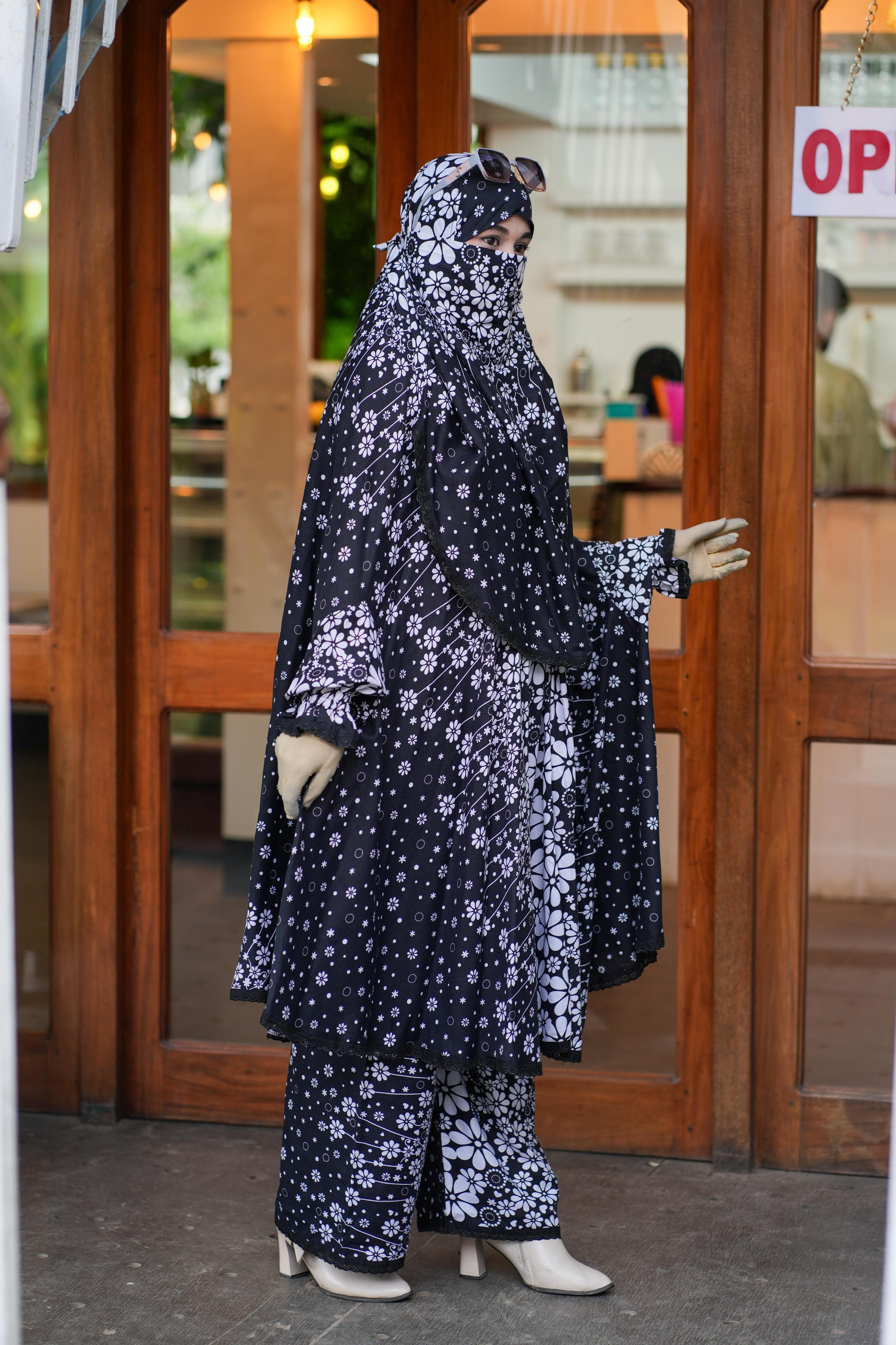 Plazo Khimar Set | 008